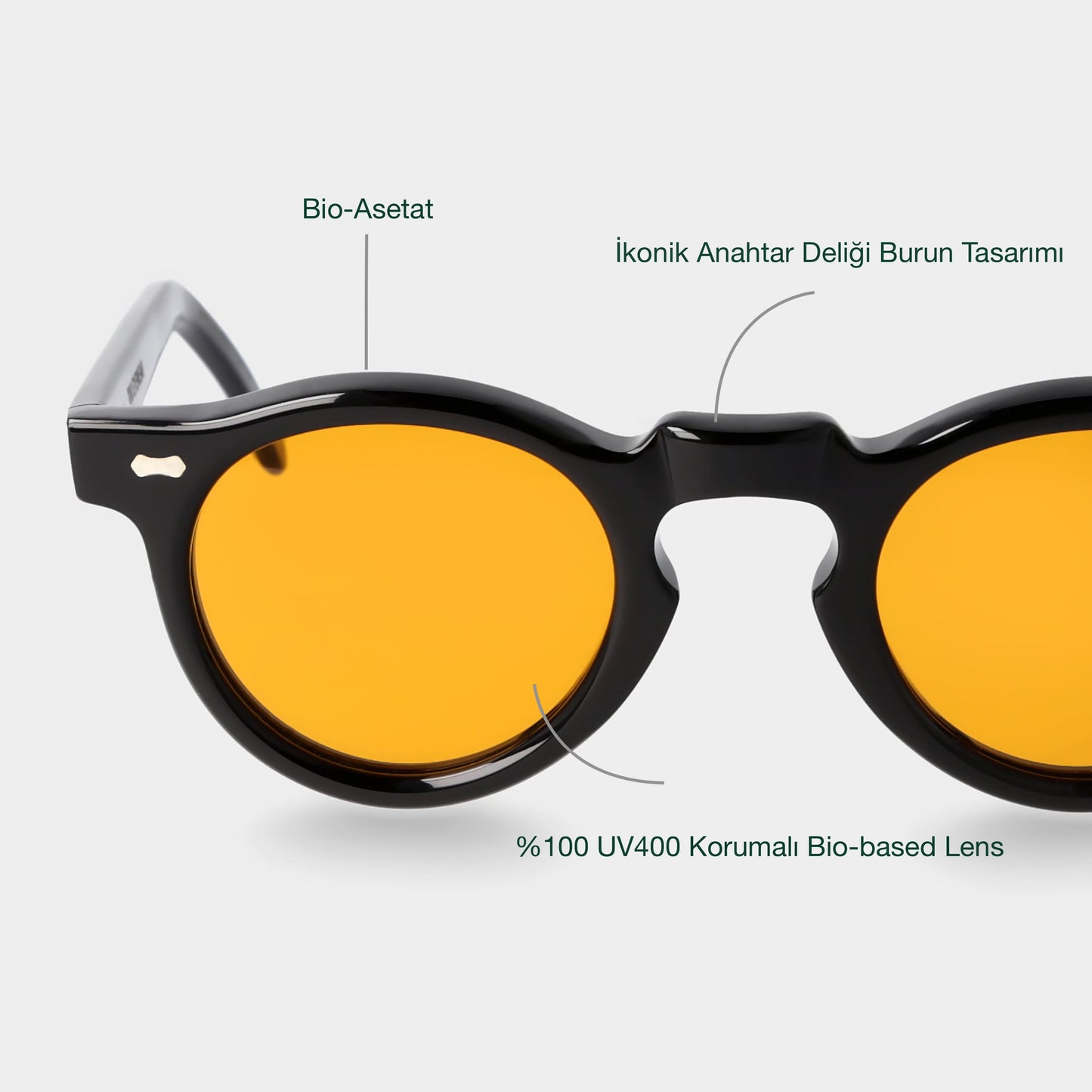 TBD Eyewear Welt Eco Black / Orange