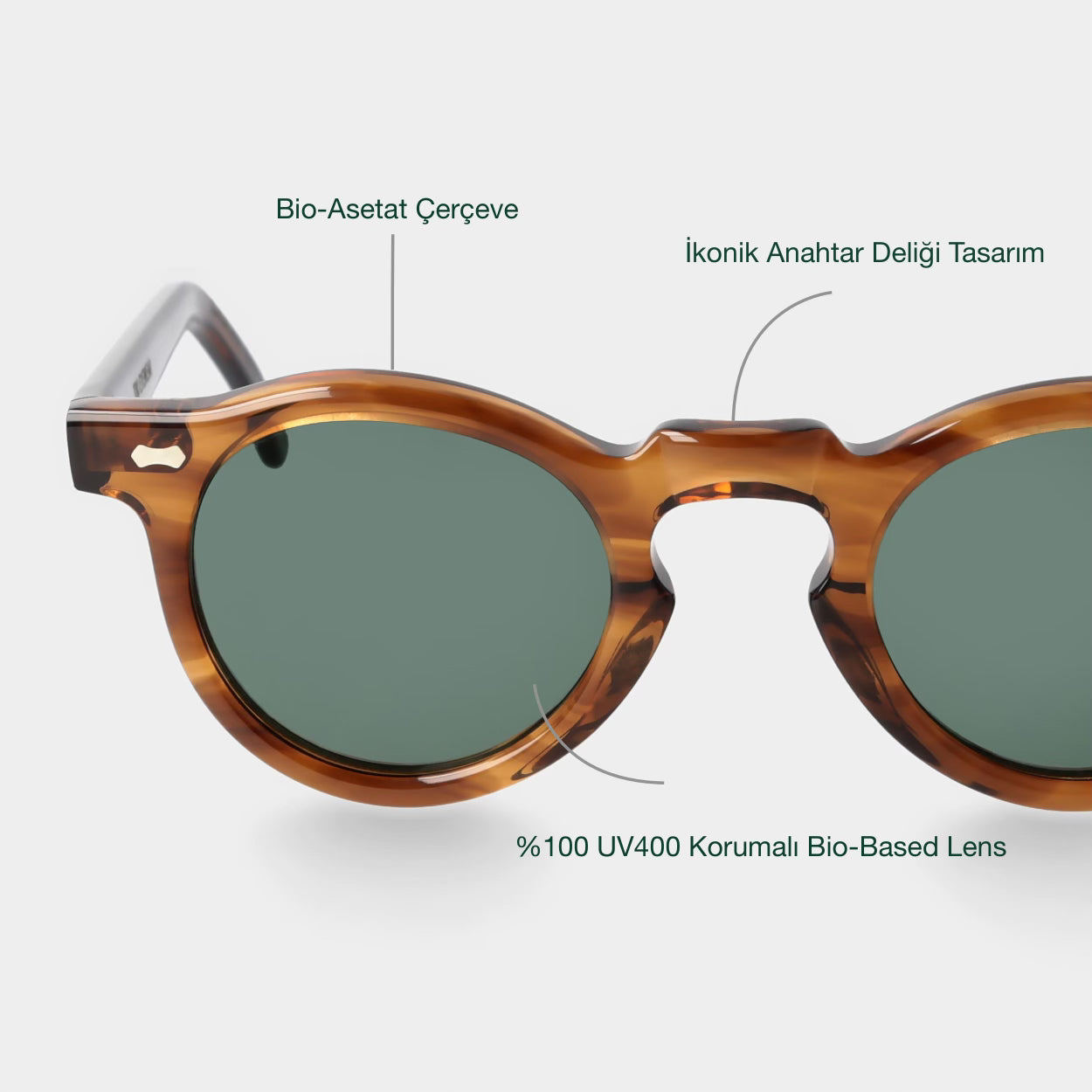 TBD Eyewear Welt Earth Bio / Bottle Green