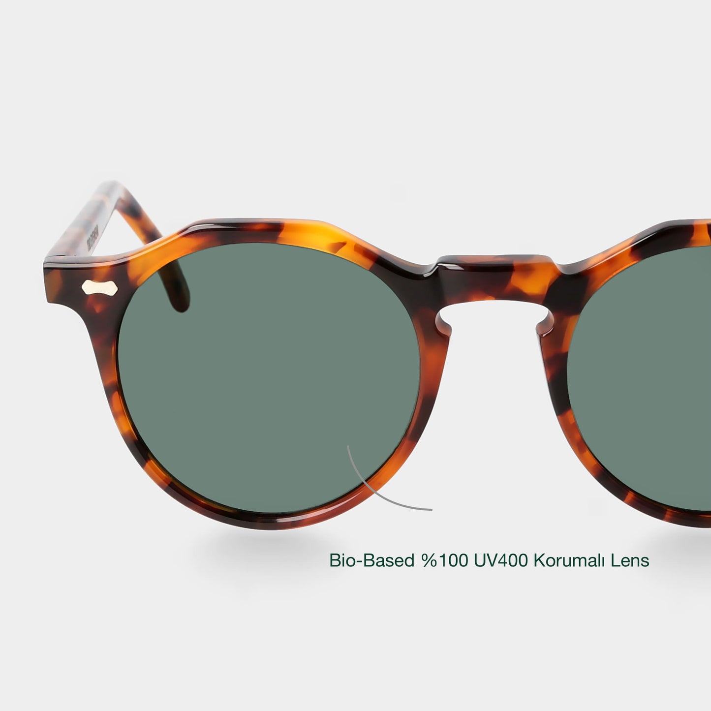 TBD Eyewear Lapel Amber Tortoise / Bottle Green