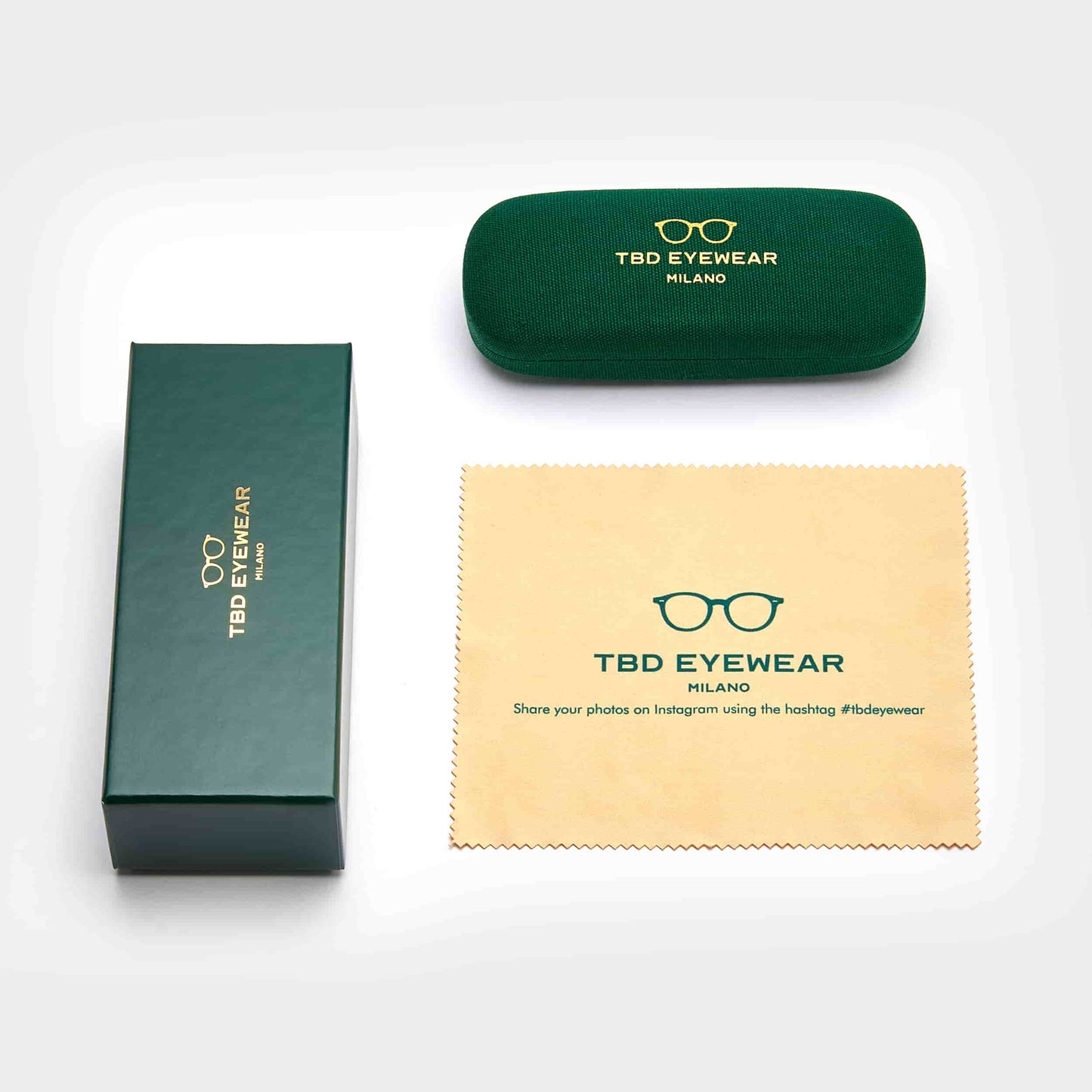 TBD Eyewear Palm Eco Champagne / Bottle Green