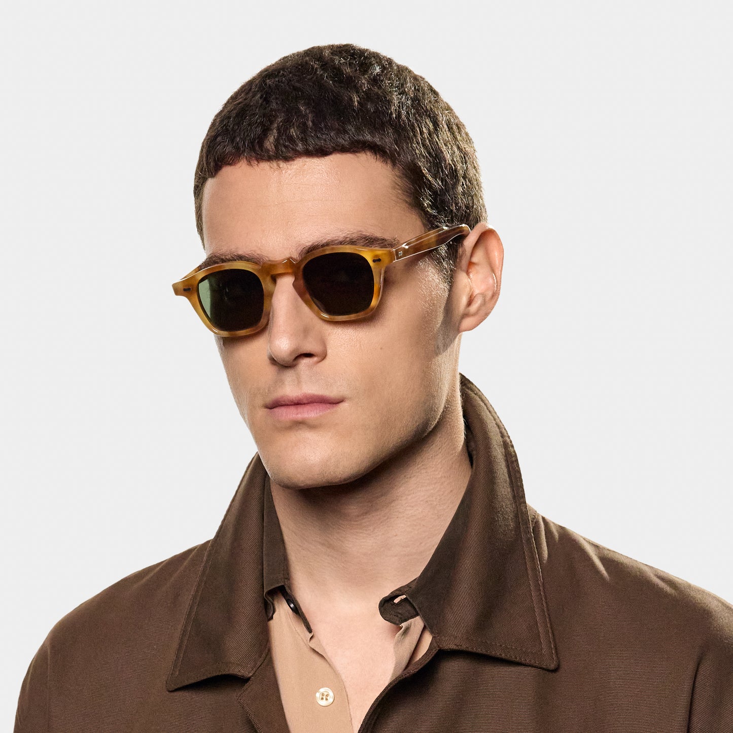 TBD Eyewear Cord Golden Havana / Bottle Green