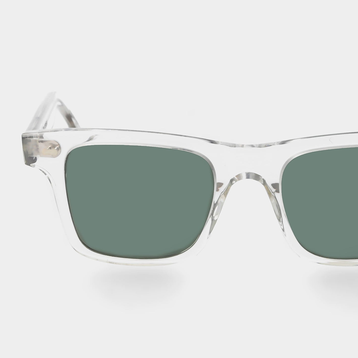 TBD Eyewear Denim Eco Transparent / Bottle Green