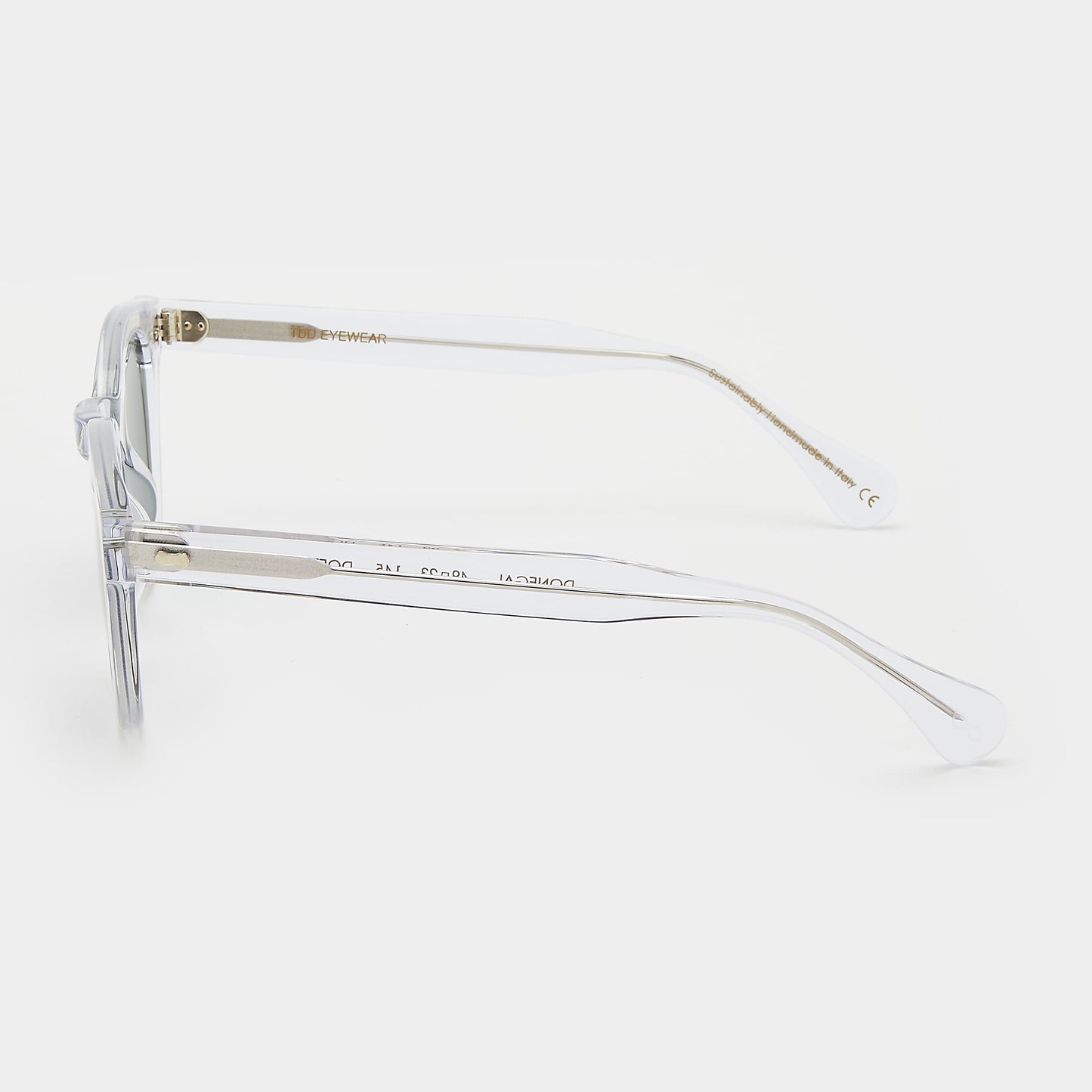 TBD Eyewear Donegal Eco Transparent / Bottle Green