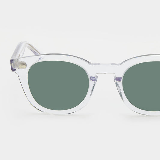 TBD Eyewear Donegal Eco Transparent / Bottle Green