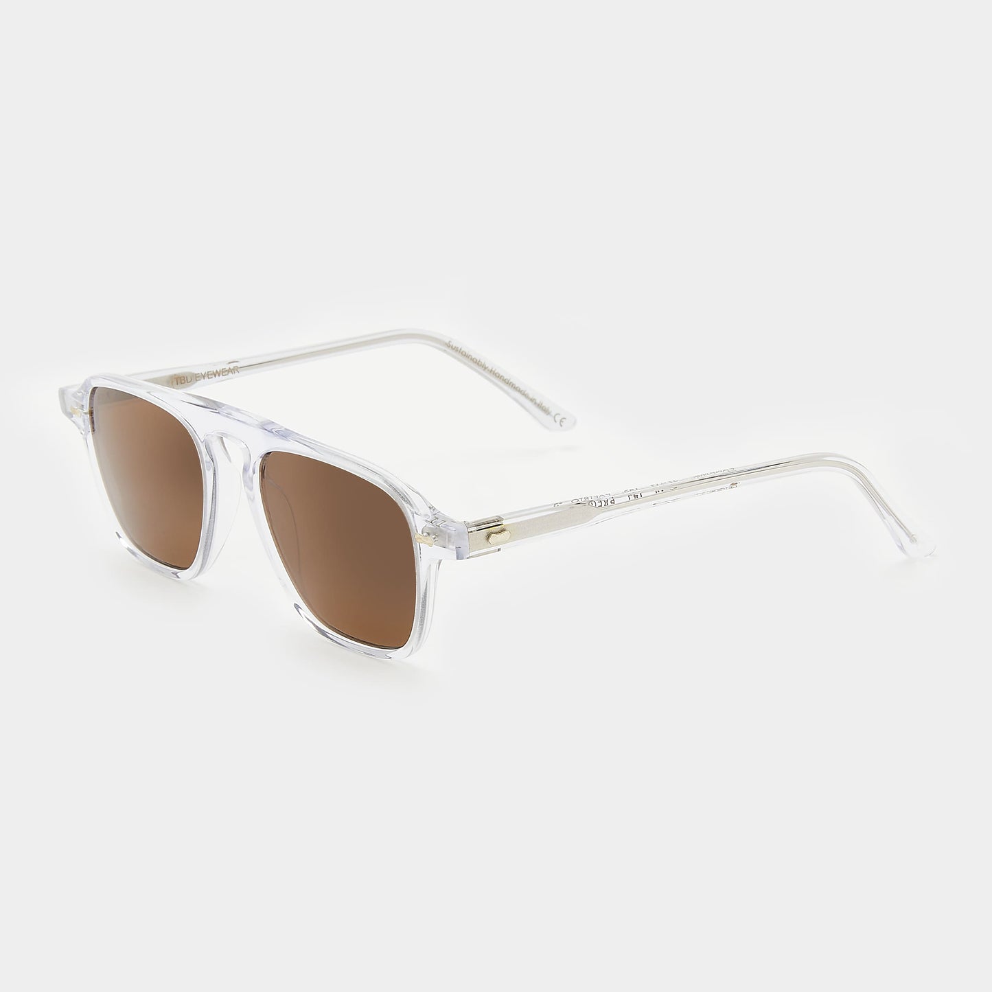 TBD Eyewear Panama Eco Transparent / Tobacco