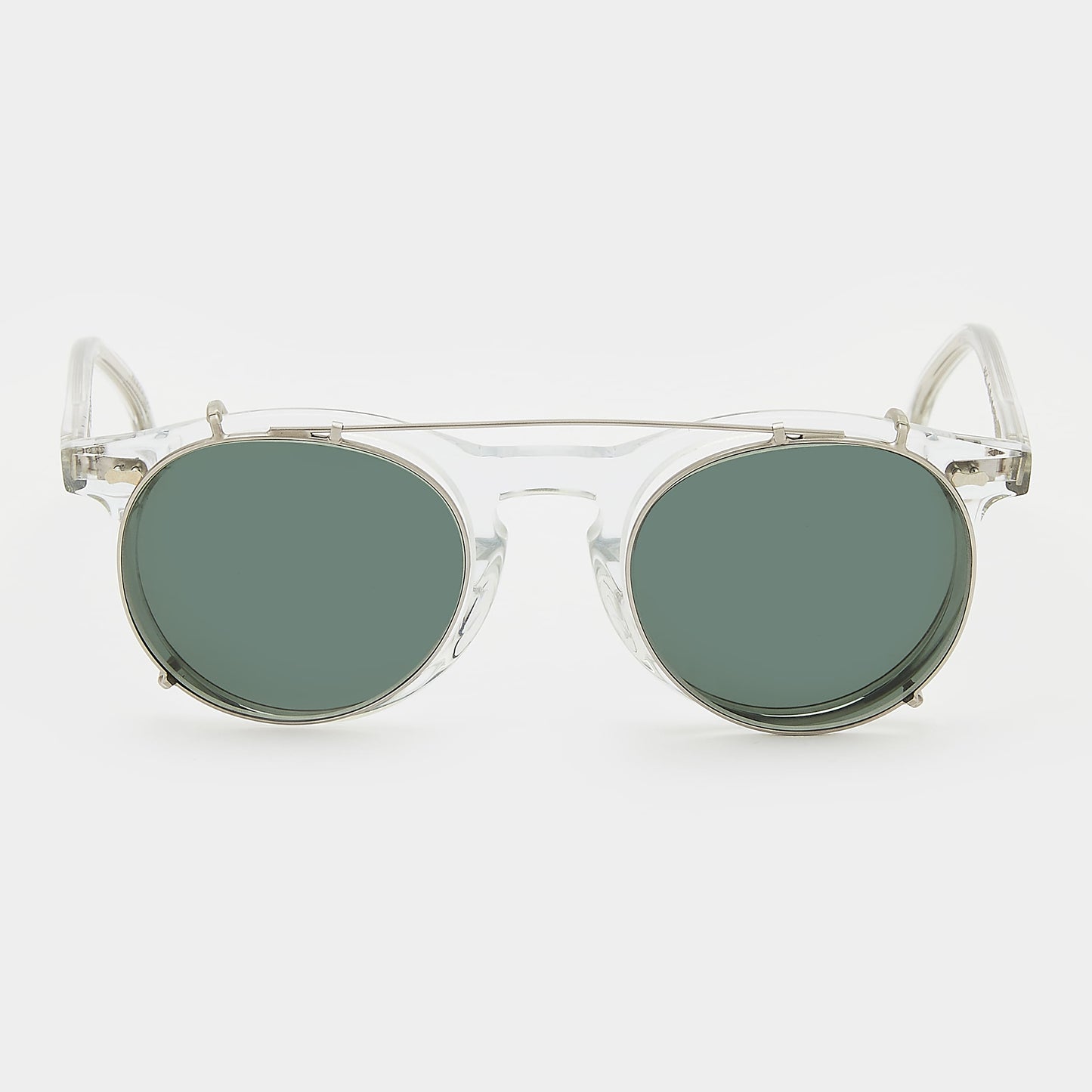 TBD Eyewear Pleat Transparent / Bottle Green