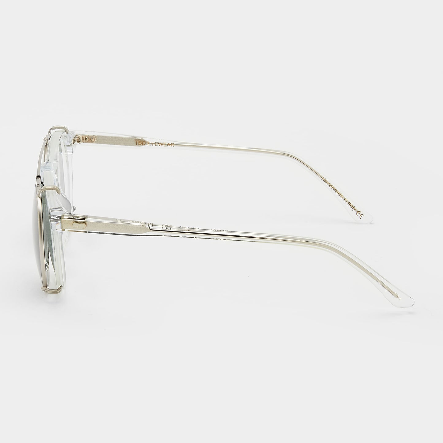 TBD Eyewear Pleat Transparent / Bottle Green