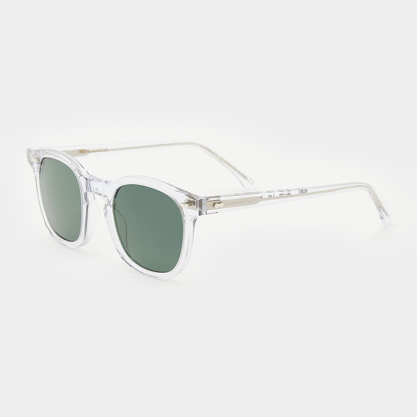 TBD Eyewear Twill Eco Transparent / Bottle Green