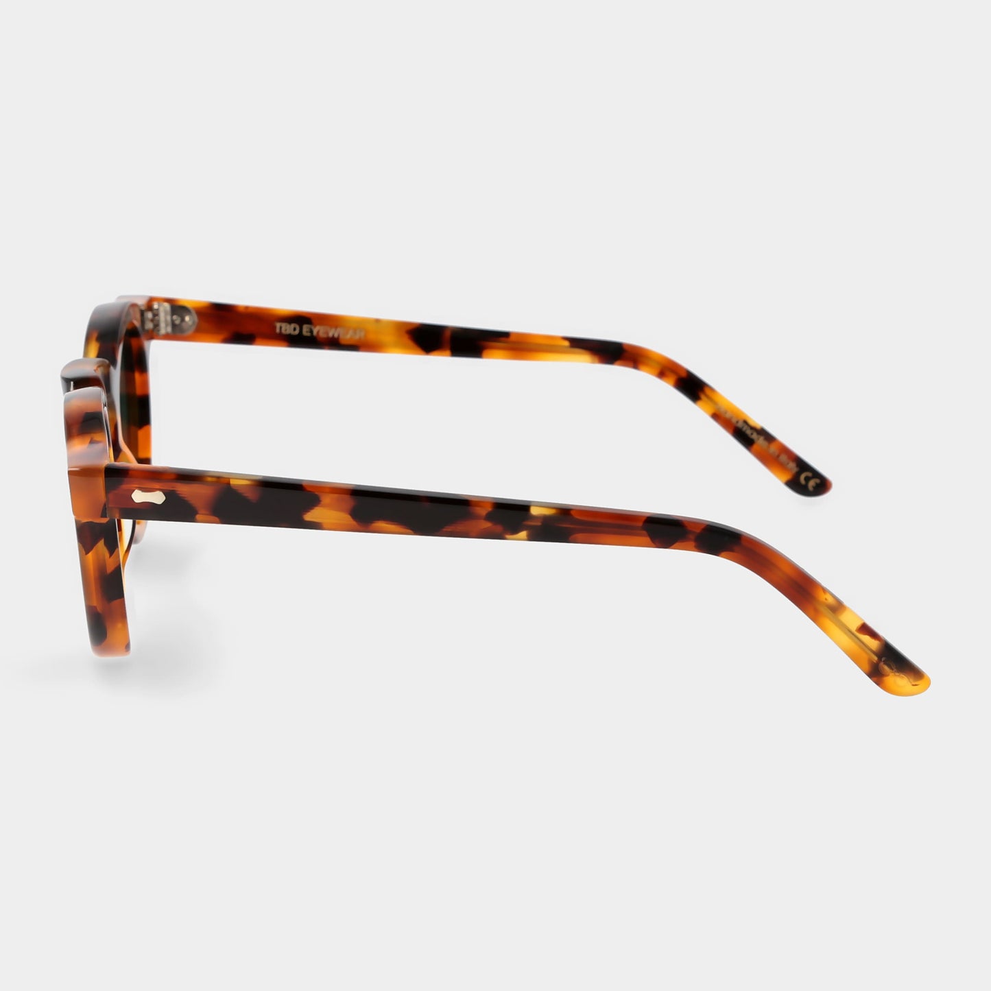 TBD Eyewear Welt Amber Tortoise / Bottle Green