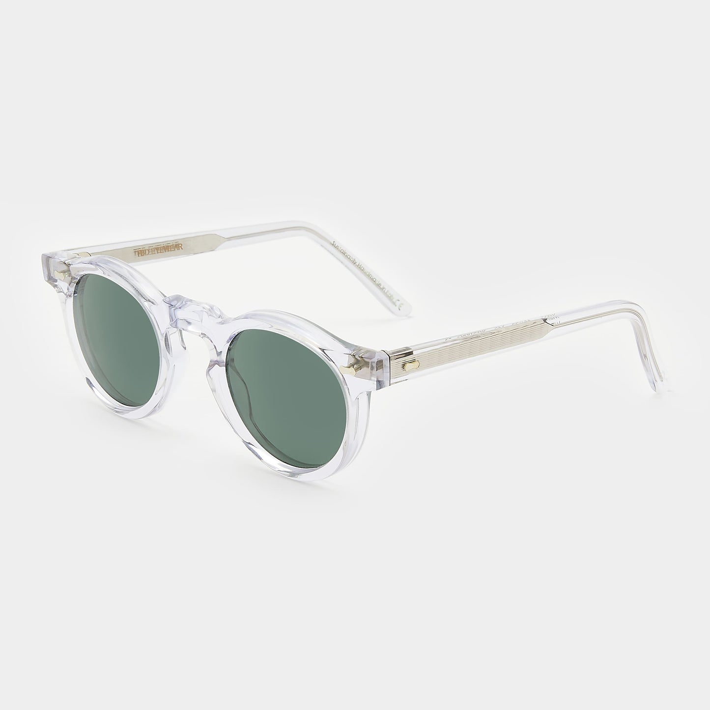 TBD Eyewear Welt Eco Transparent / Bottle Green