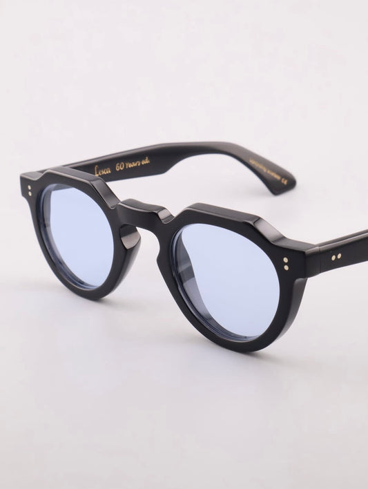 Lesca Crown Panto 8mm Limited Edition Black | Blue