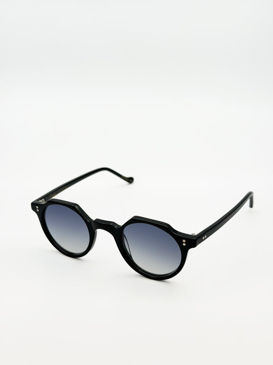 Lesca Heri Black | Gradient Blue