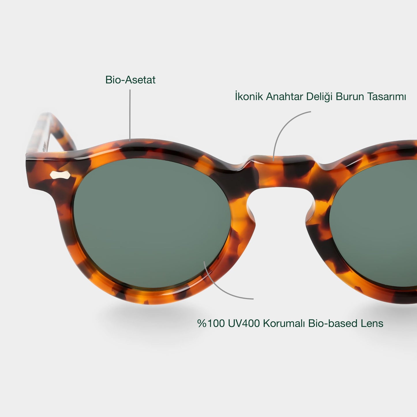 TBD Eyewear Welt Eco Spotted Havana / Bottle Green