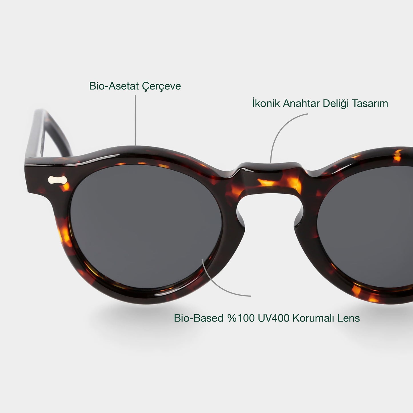 TBD Eyewear Welt Eco Dark Havana / Gray