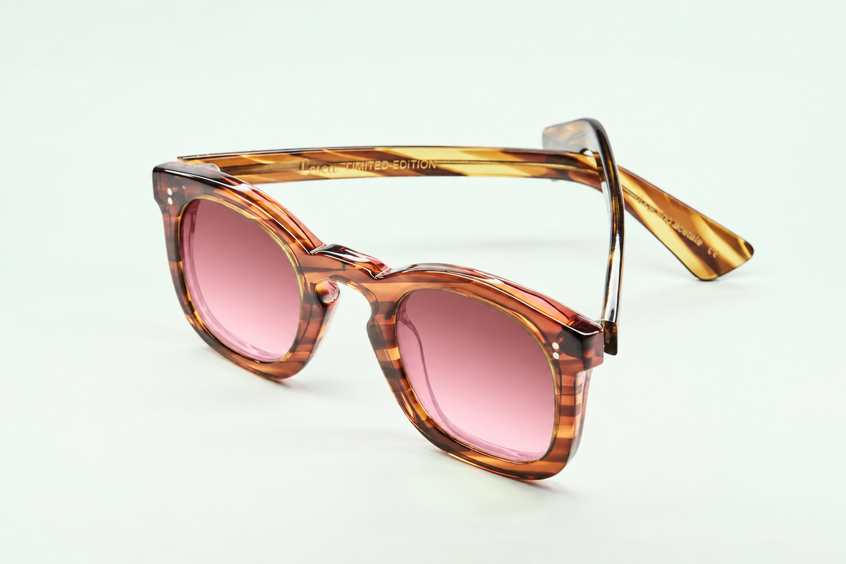 Lesca Deca 8mm Light Horn Pink / Rose | Limited Edition