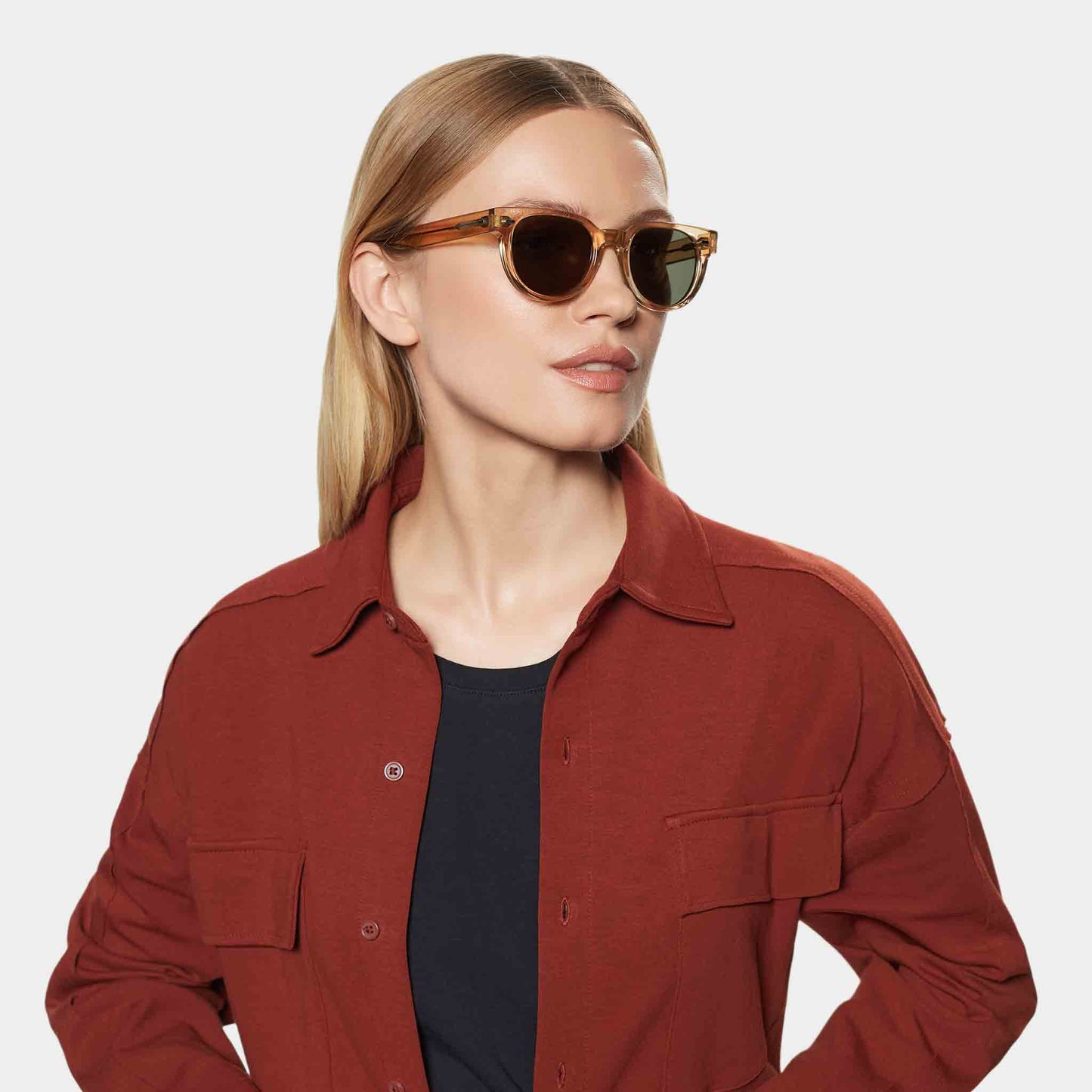 TBD Eyewear Palm Eco Champagne / Bottle Green