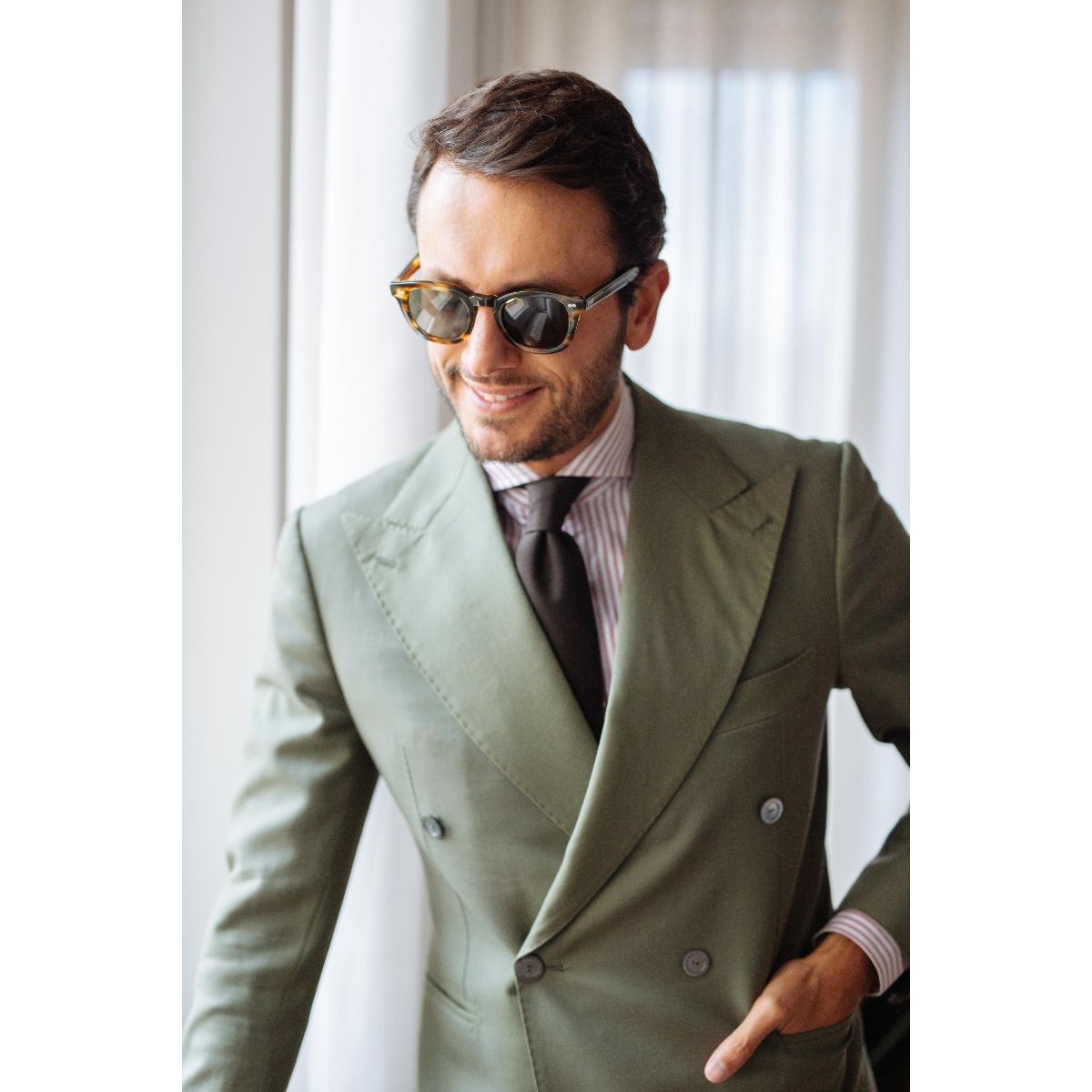 TBD Eyewear Donegal Light Havana / Bottle Green