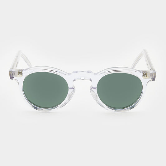 TBD Eyewear Welt Eco Transparent / Bottle Green